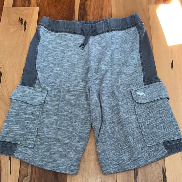 abercrombie kids Other - NWOT-ABERCROMBIE KIDS FLEECE LINED SHORTS EMBROIDERED MOOSE W POCKETS BOYS 15/16